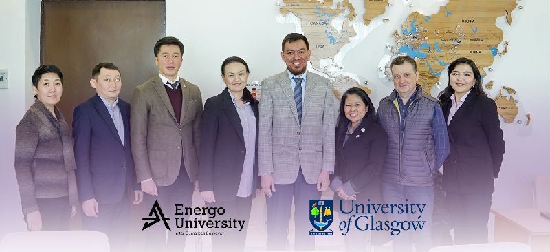 Energo University және The University of Glasgow арасындағы ынтымақтастықтың болашағы талқыланды